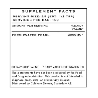 Freshwater Pearl Powder 200gr