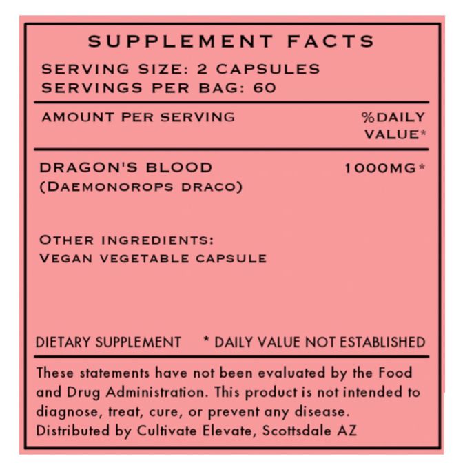 Image for Dragons Blood Capsules