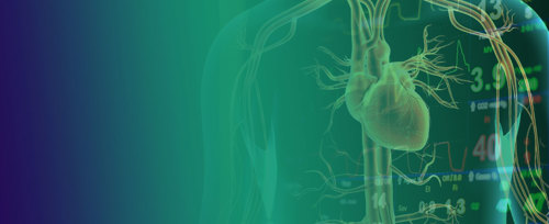 Heart neurological illustration